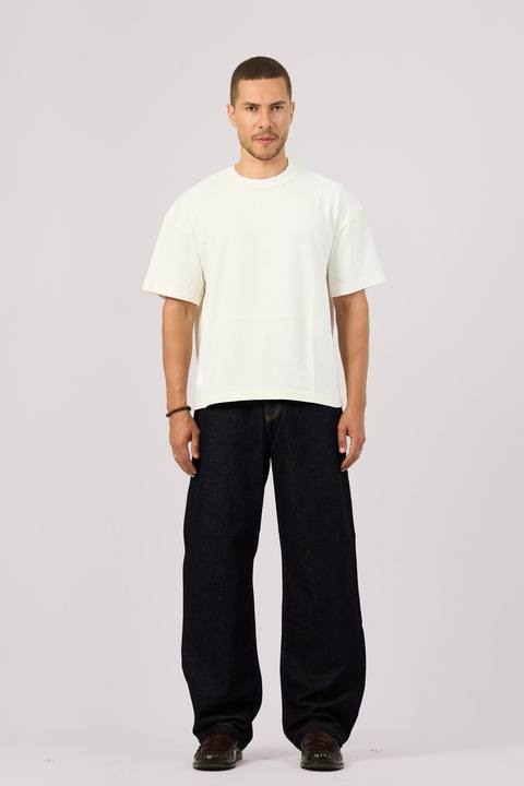 RAW BLUE WIDE LEG JEANS