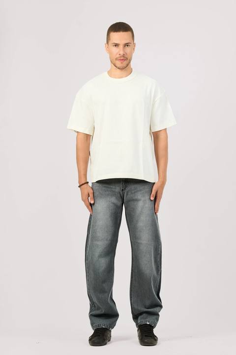 GREY REGULAR JEANS