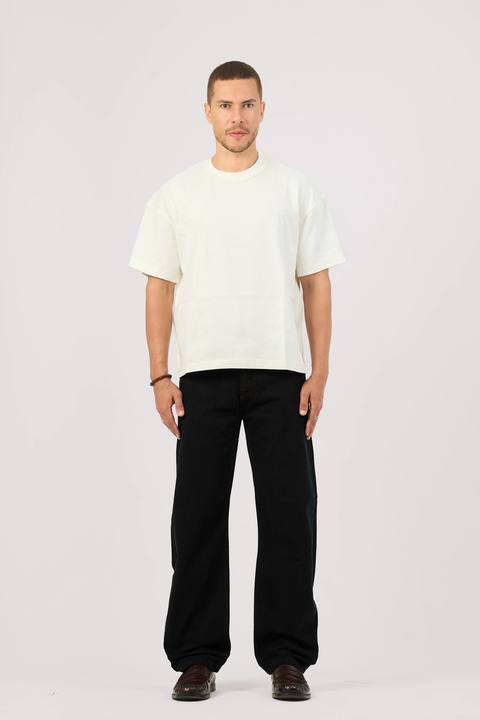 BLACK REGULAR JEANS