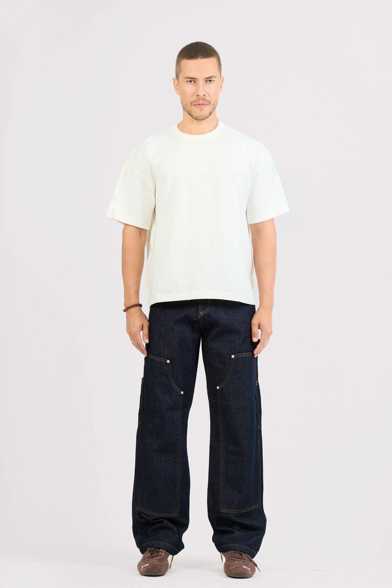 RAW BLUE CARPENTER JEANS