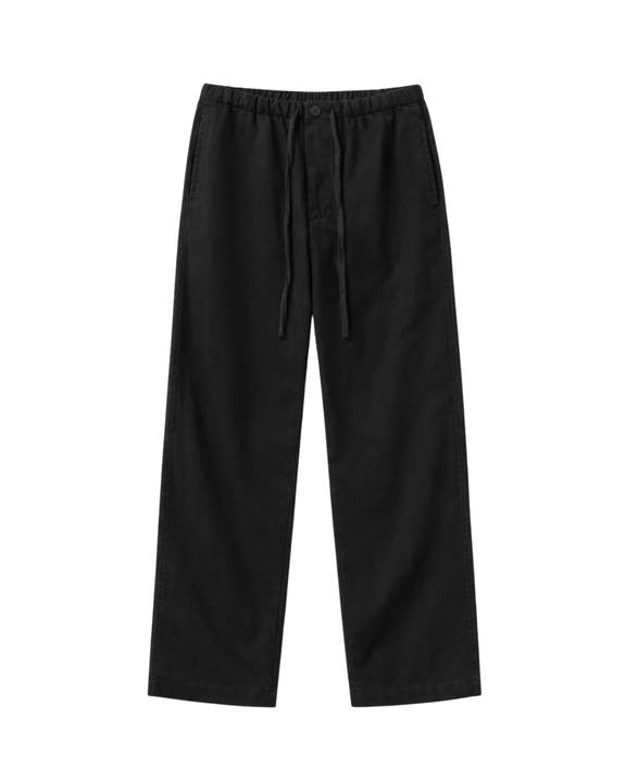 BLACK ESSENTIAL LOUNGE TROUSERS