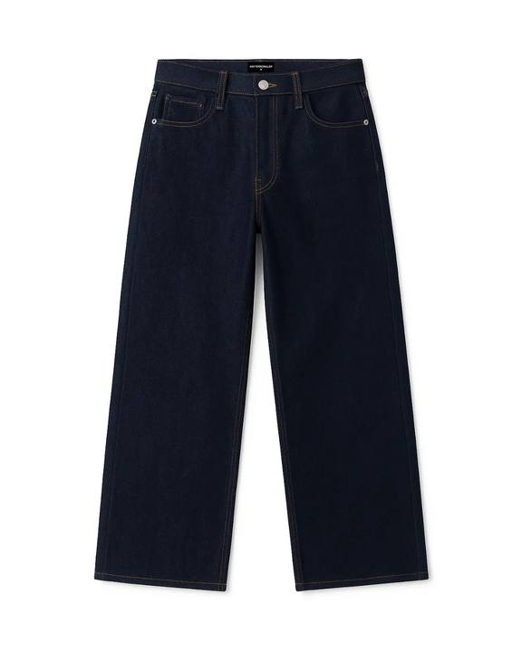 RAW BLUE WIDE LEG JEANS