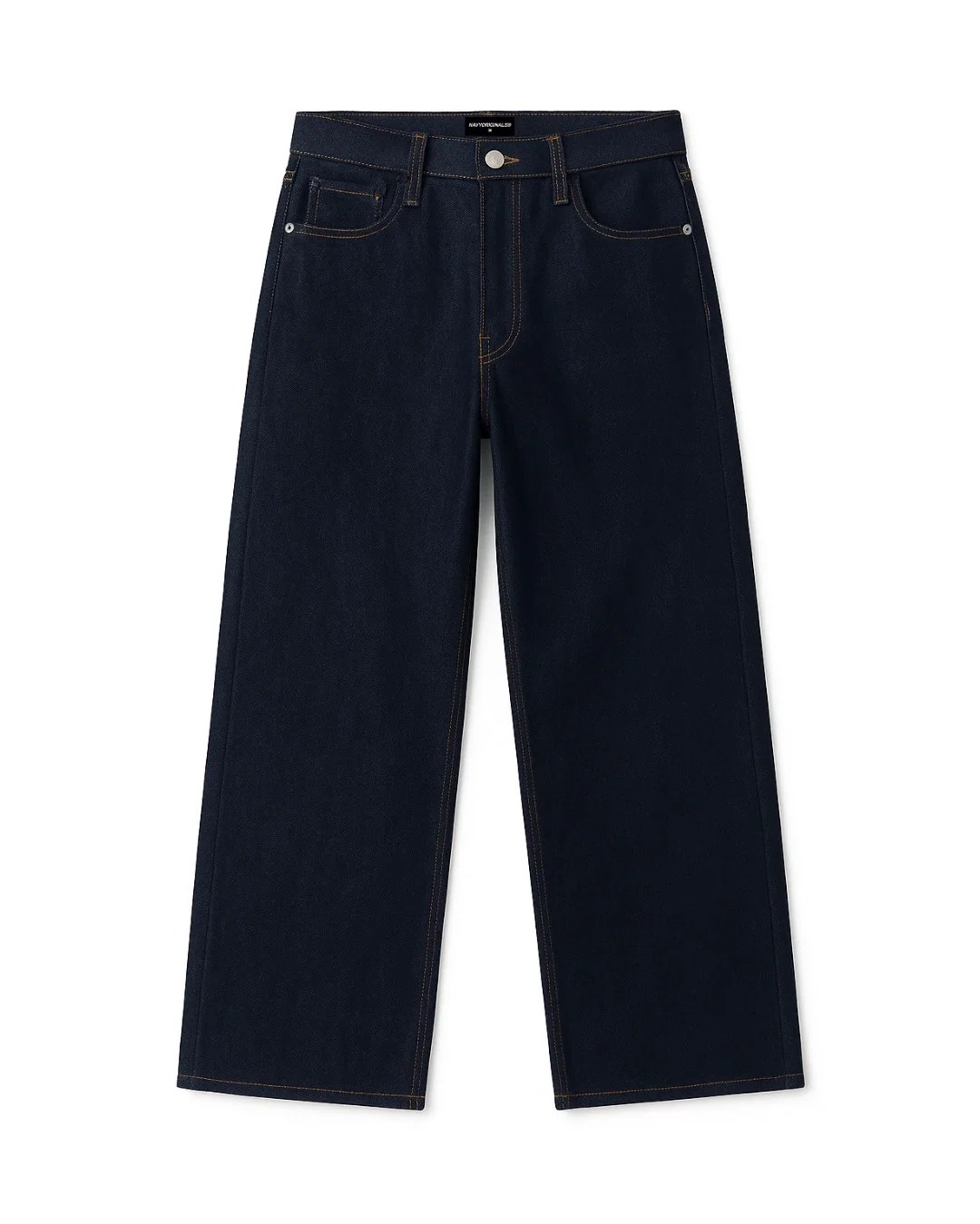 RAW BLUE WIDE LEG JEANS