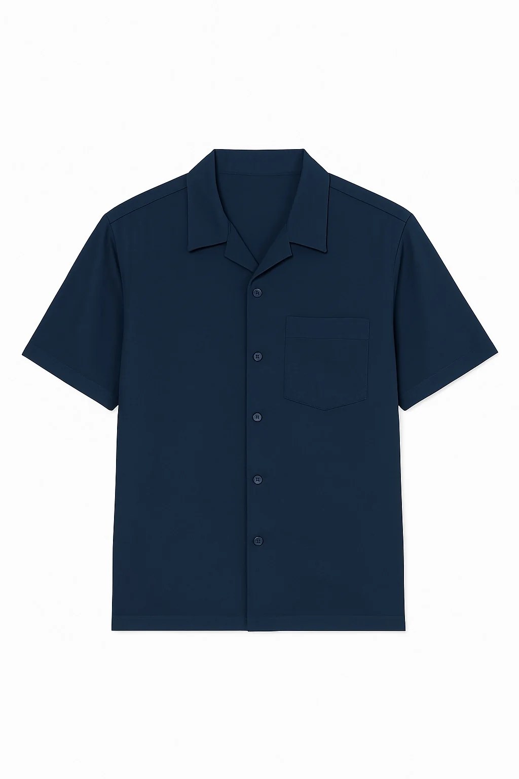 BLUE SHORT SLEEVE SHIRT