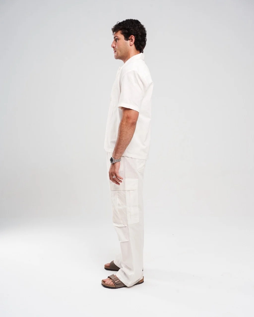 WHITE CARGO LINEN