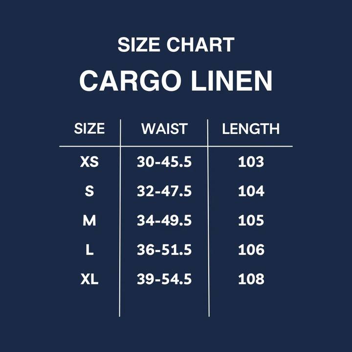 BROWN CARGO LINEN