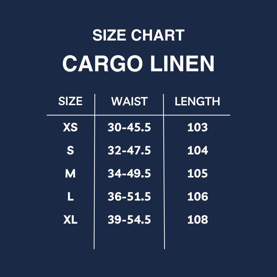 BROWN CARGO LINEN