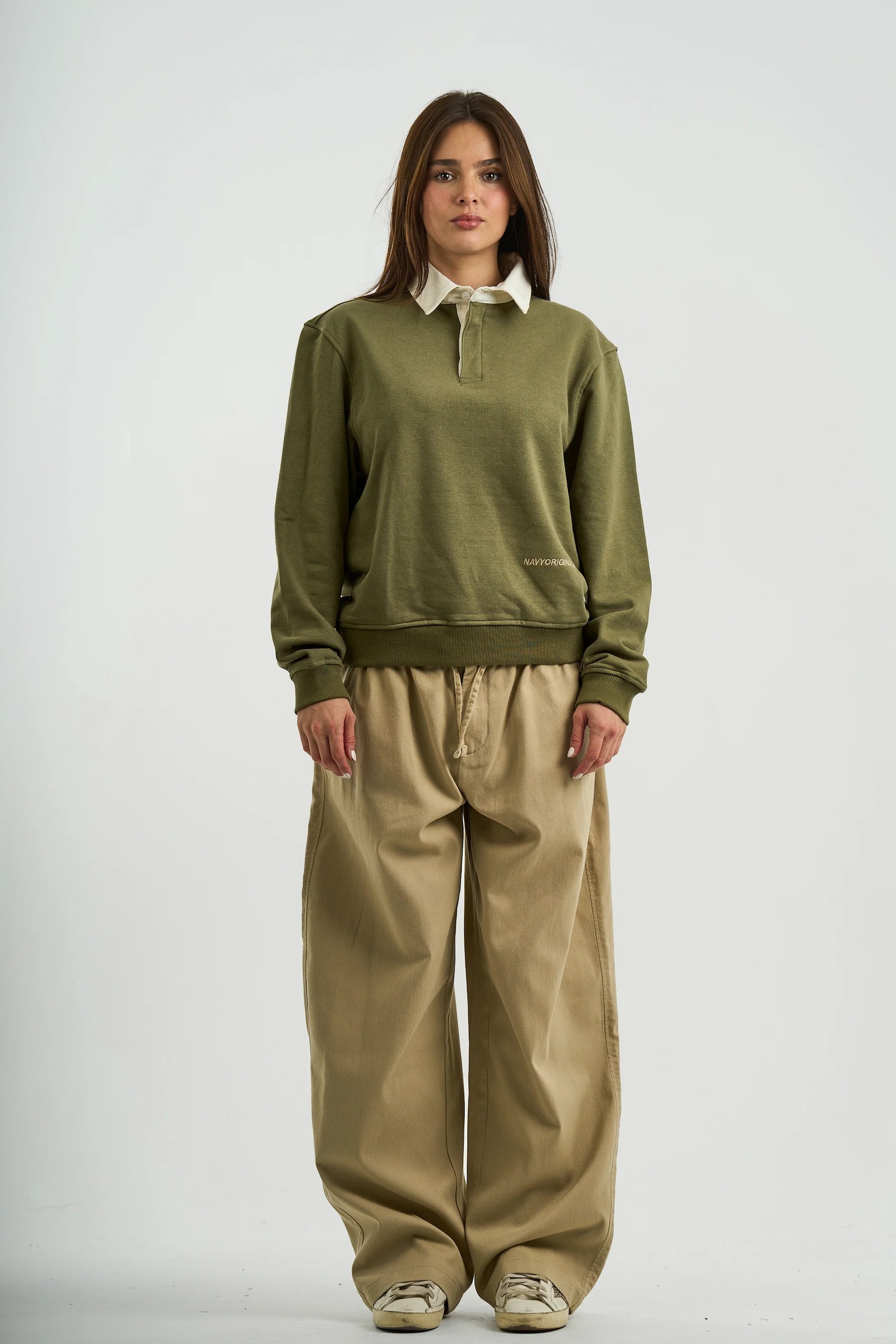 BEIGE ESSENTIAL LOUNGE TROUSERS