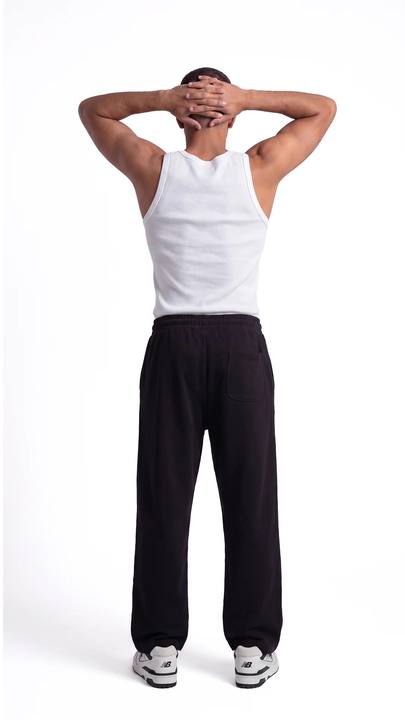 Wide Leg Sweatpants – Black