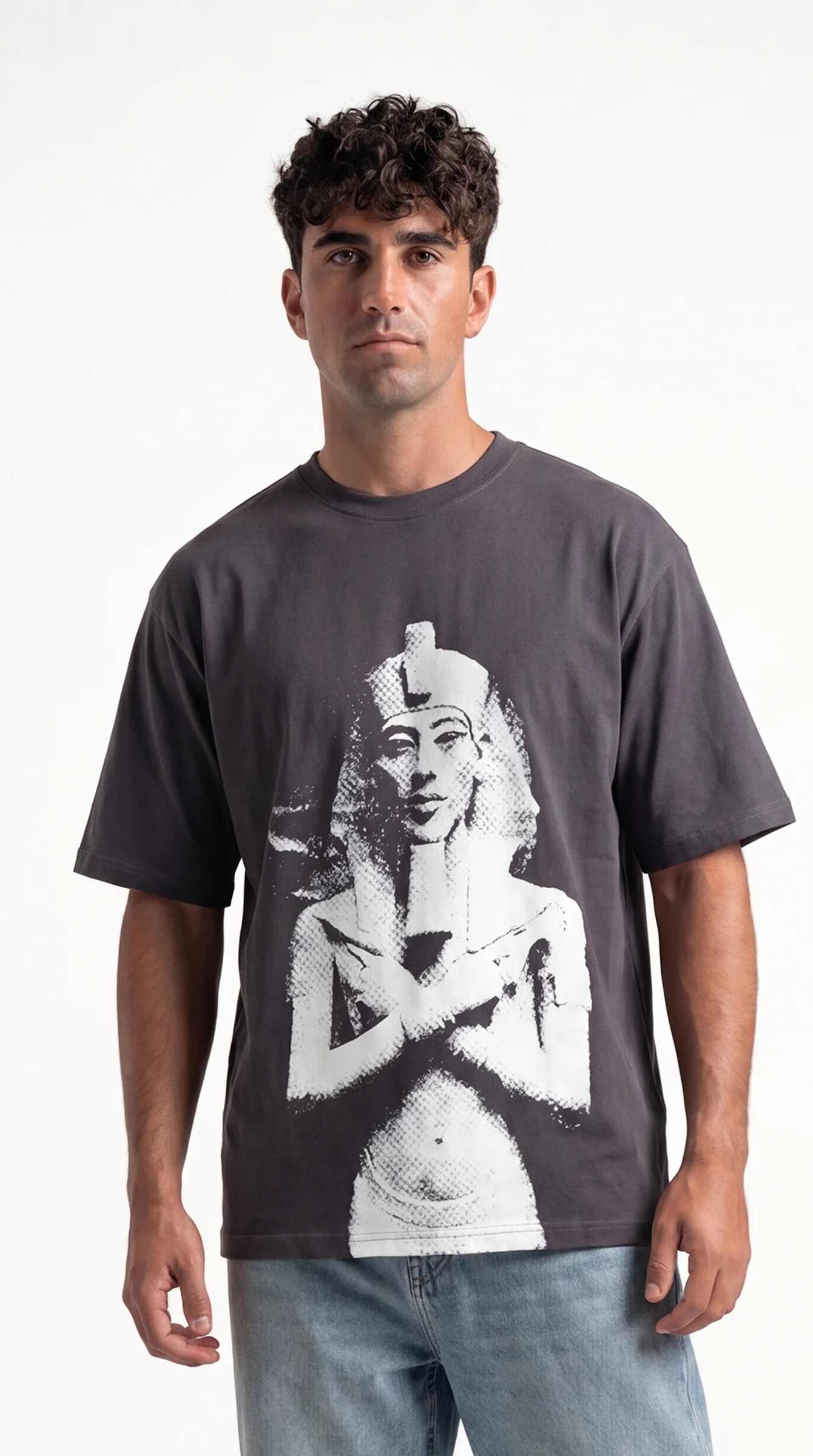 Akhen Shades Tee - Dark Gray