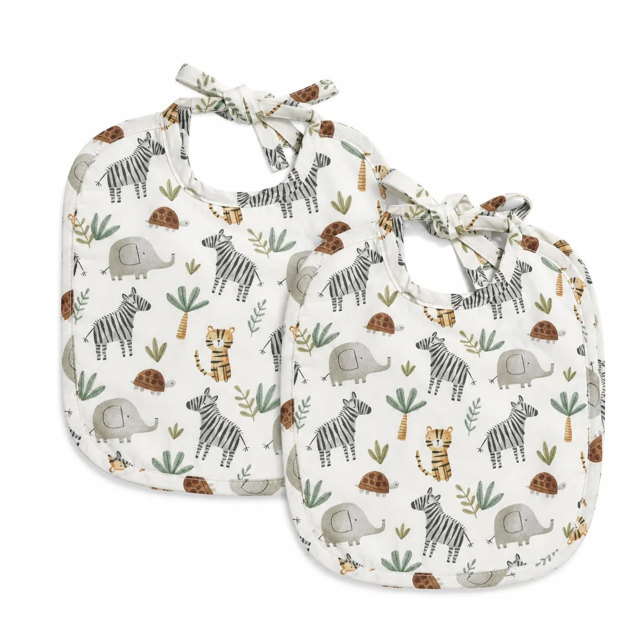 Soft Friends Bib (Set of 2)