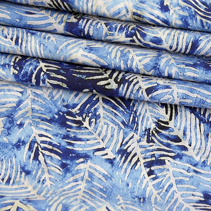 Blue Leaves Mira Dress