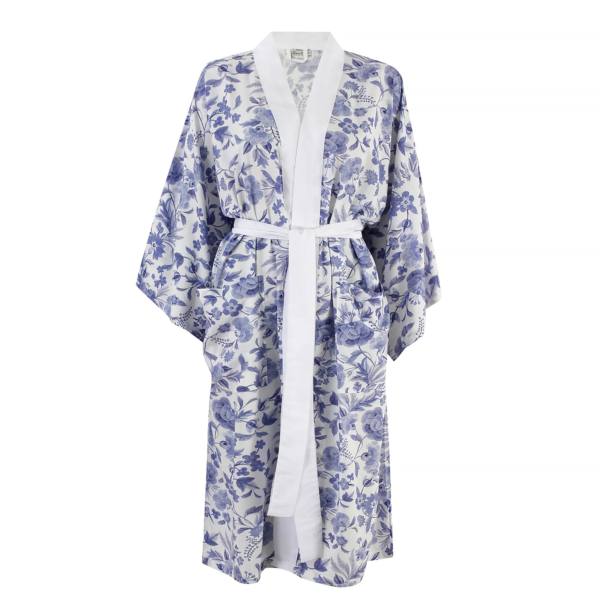 Blue Aasha Classic Cotton Kimono