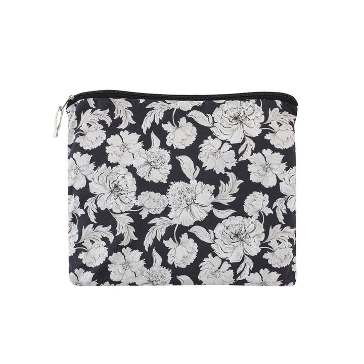 Black Roses Classic Cotton Kimono