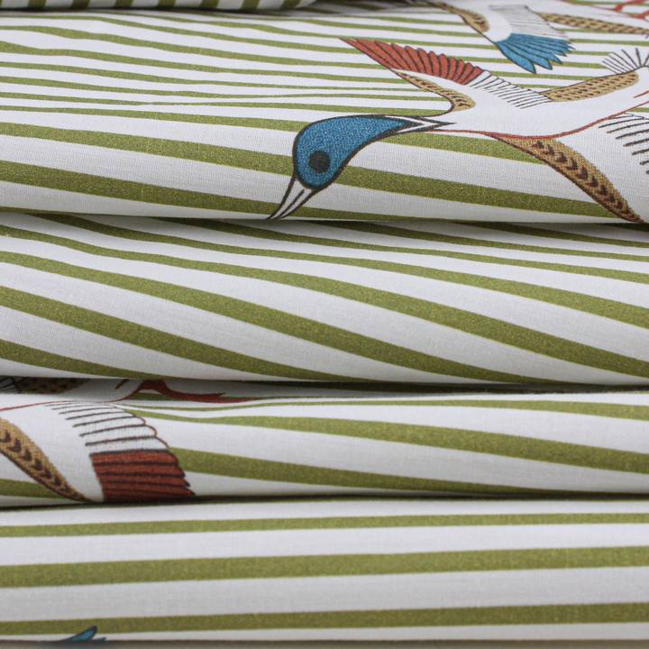 Olive Nile Goose Cotton Kaftan Dress