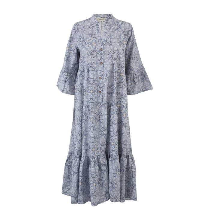 Crystal Blue Fez Dress