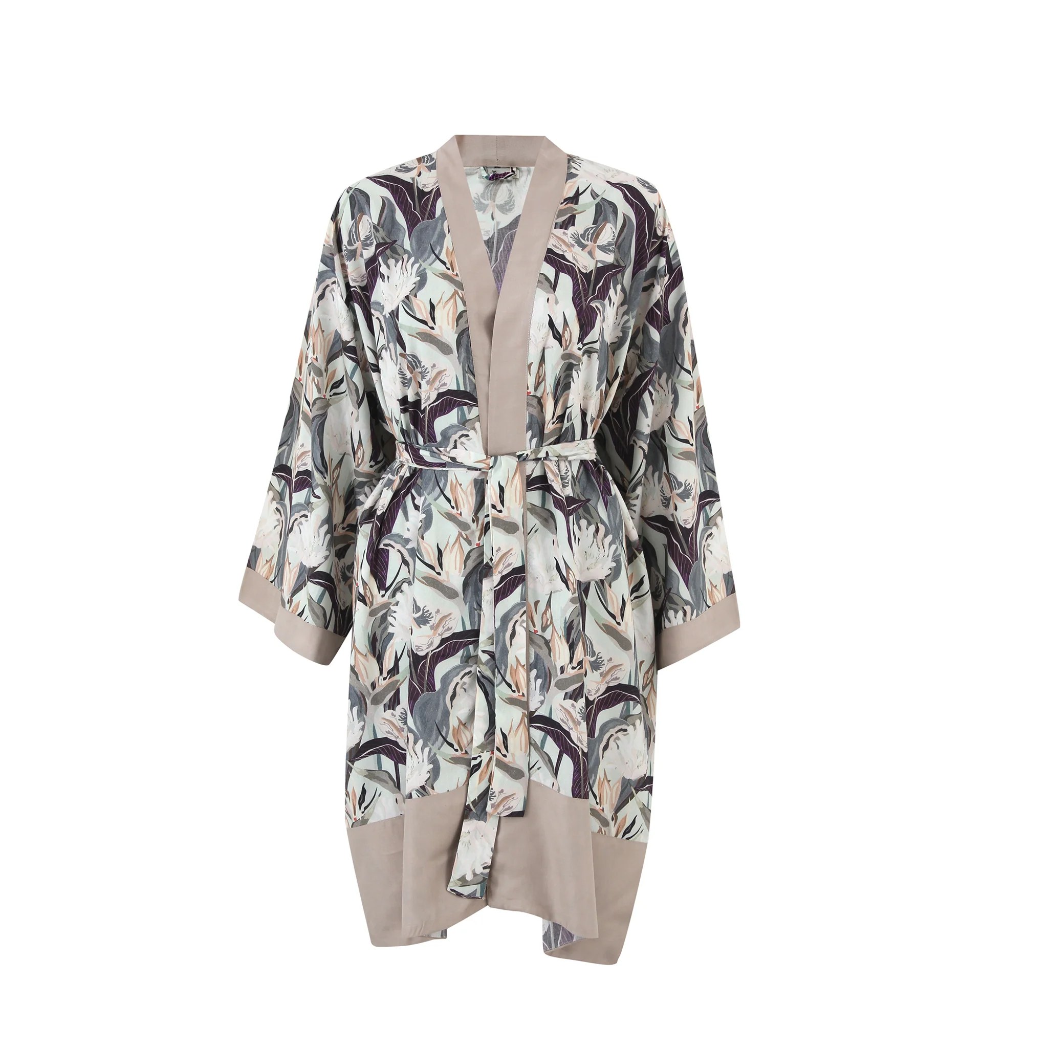 Velvet Orchid Classic Cotton Short Kimono