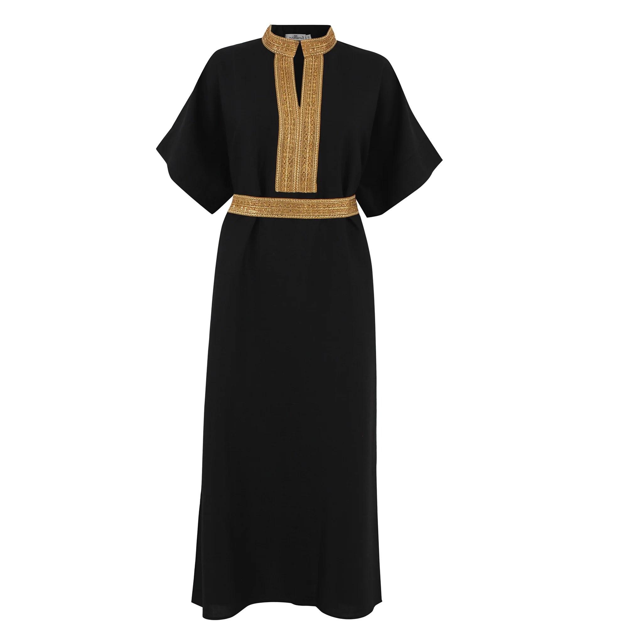 Black Amira Kaftan