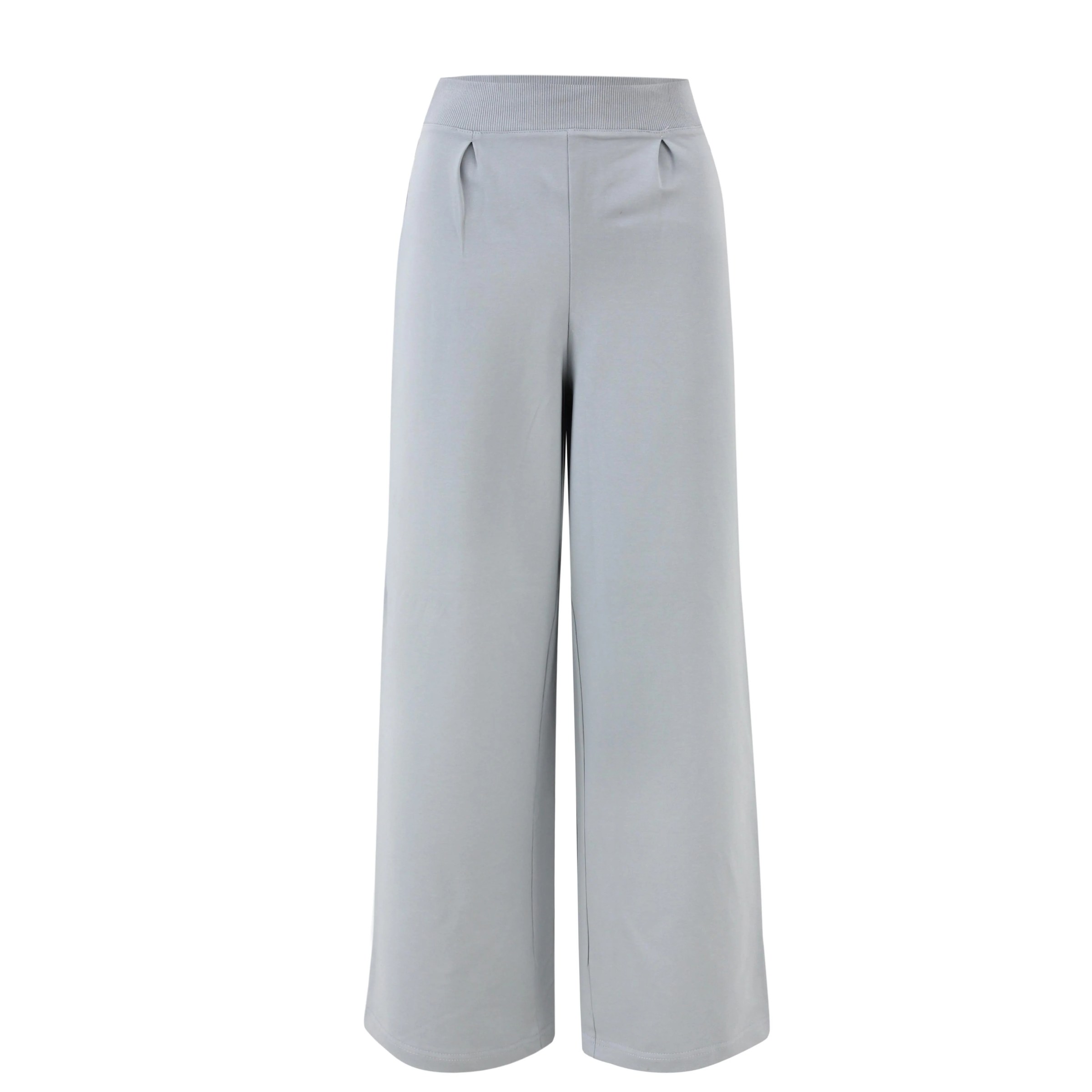 Ice Blue Wide Leg Jogger
