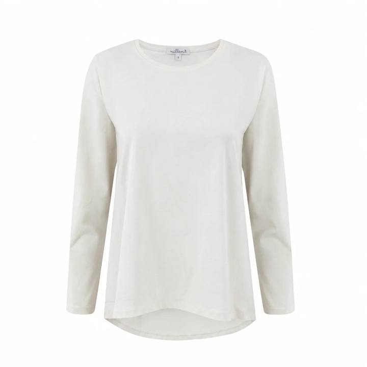 Cream  Long Sleeve T-Shirt