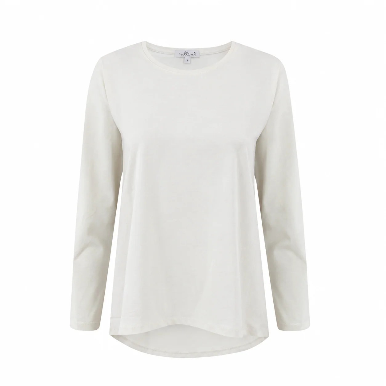 Cream  Long Sleeve T-Shirt