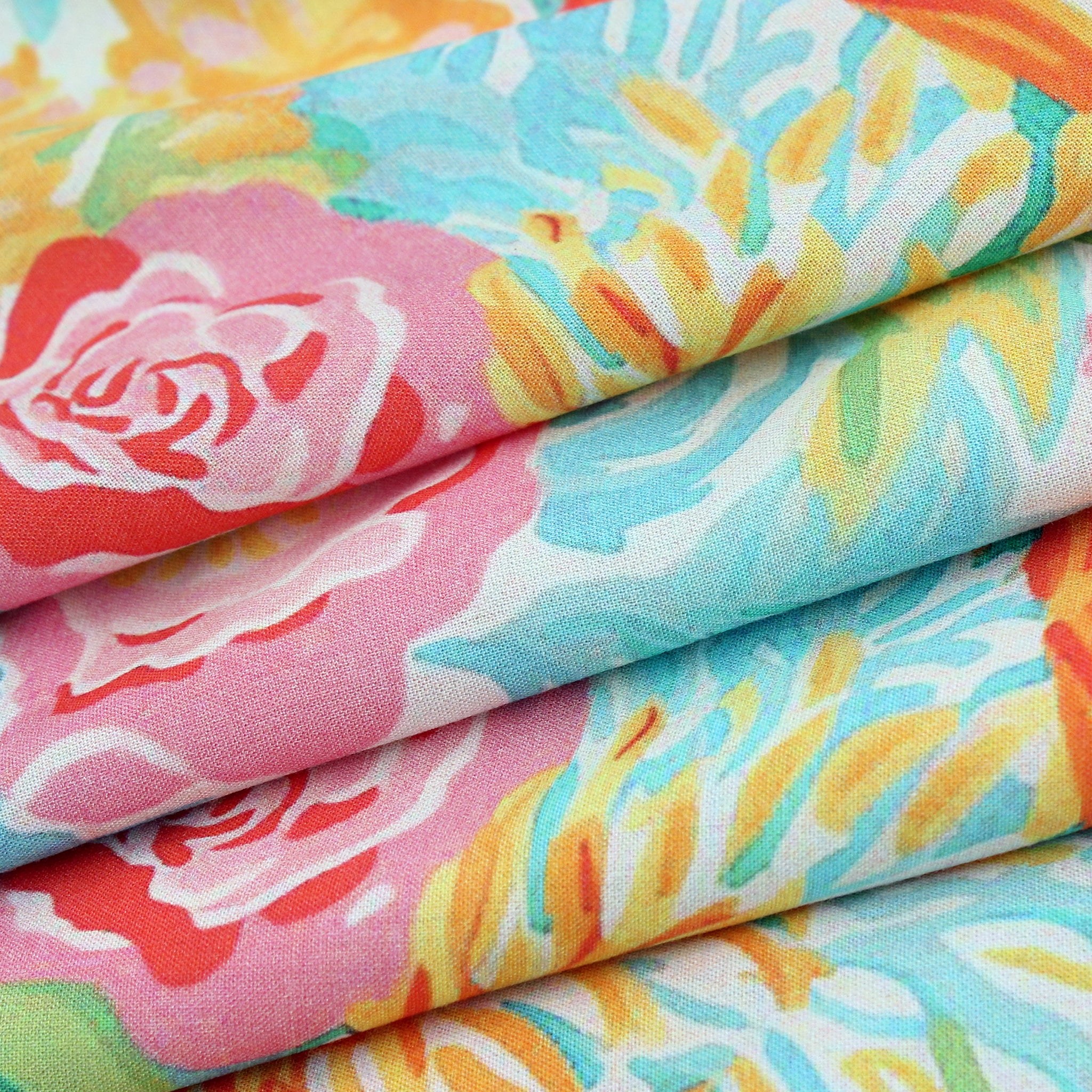 Coral Bloom Short Set