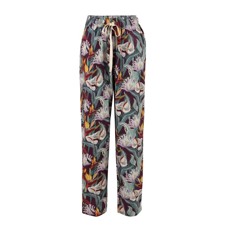 Burgundy Orchid Warm Cotton Bottoms
