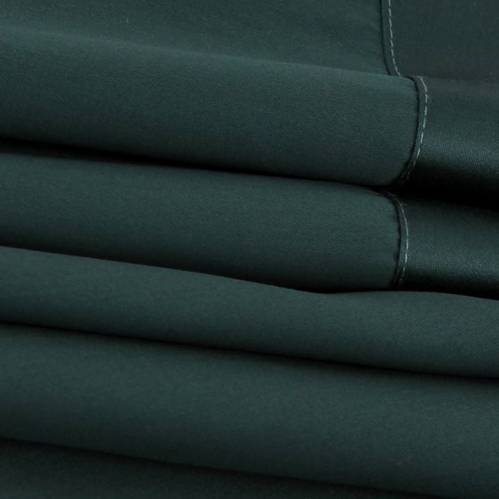 Olive Satin Cotton Kaftan Dress