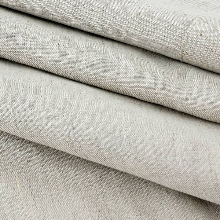 Plain Beige Linen Kaftan
