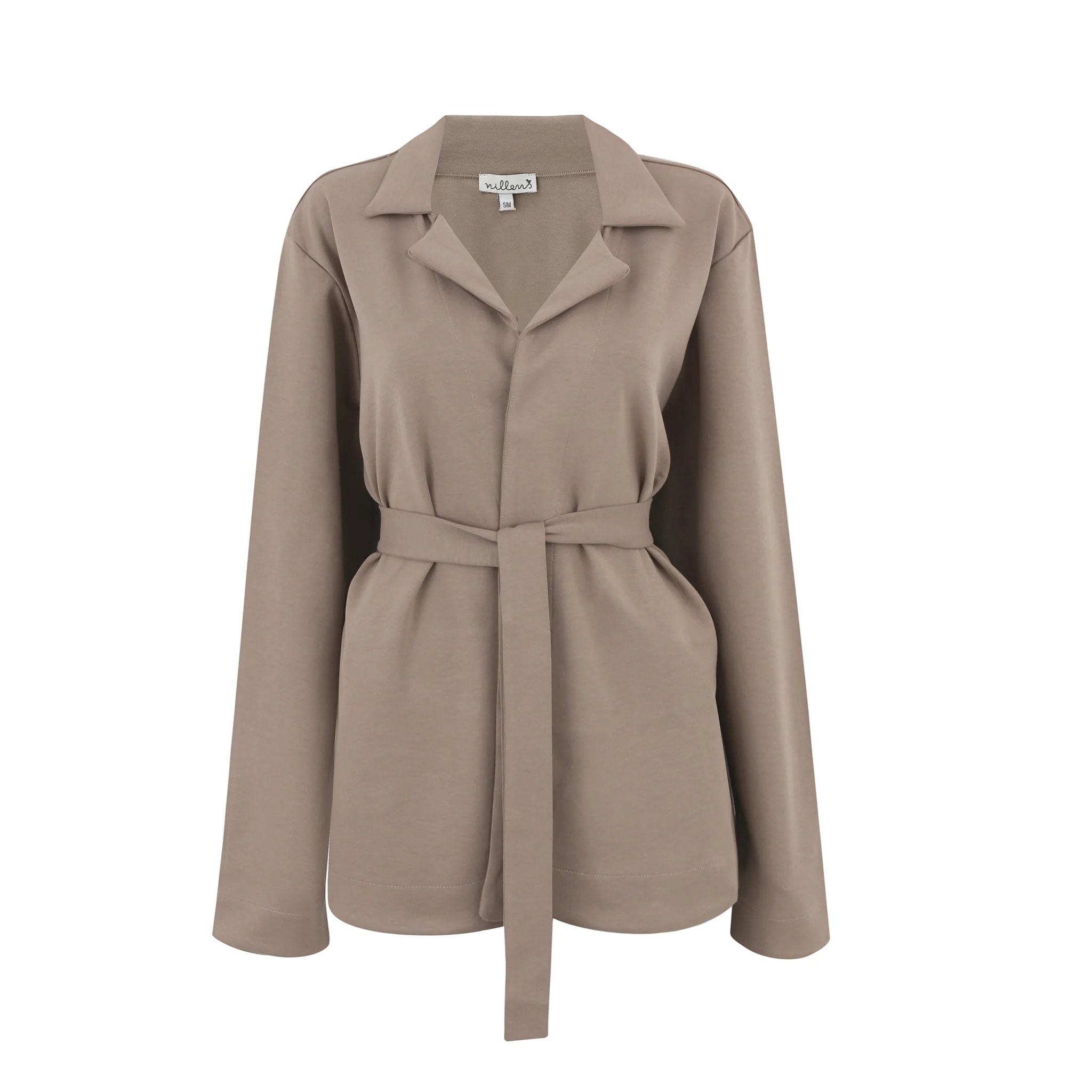 Chestnut Alma Belted Cardigan