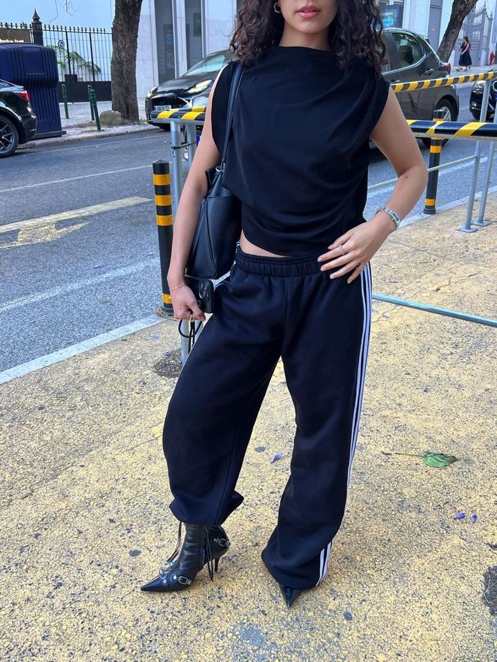 STRIPED SWEATPANTS