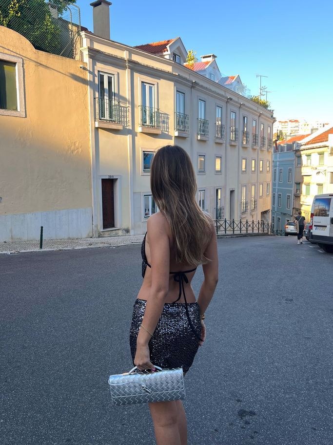 SEQUIN MINI SKIRT