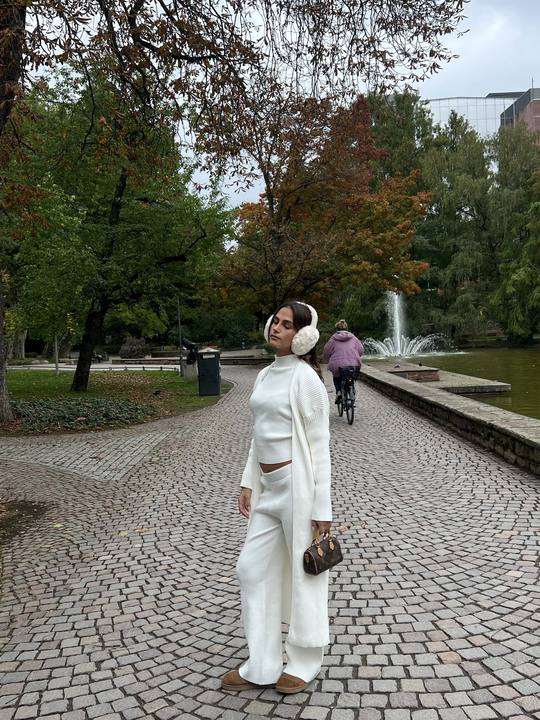 RIBBED KNIT SET