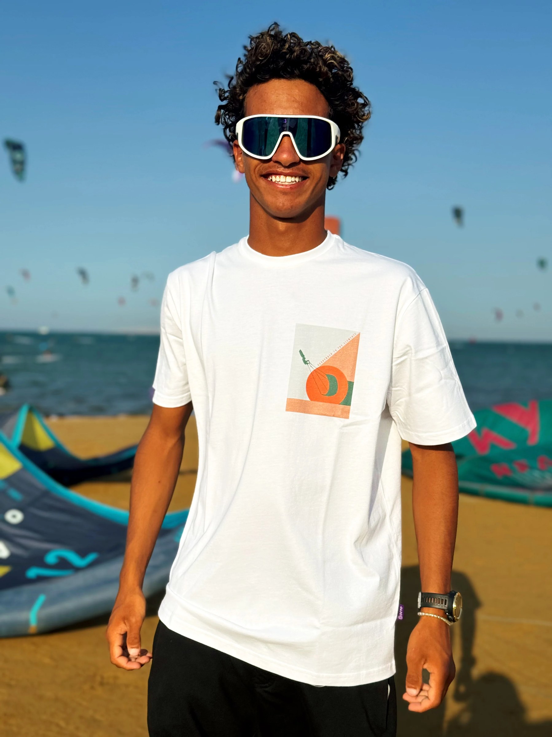 Surrender to The Elements Oversized T-Shirt - White
