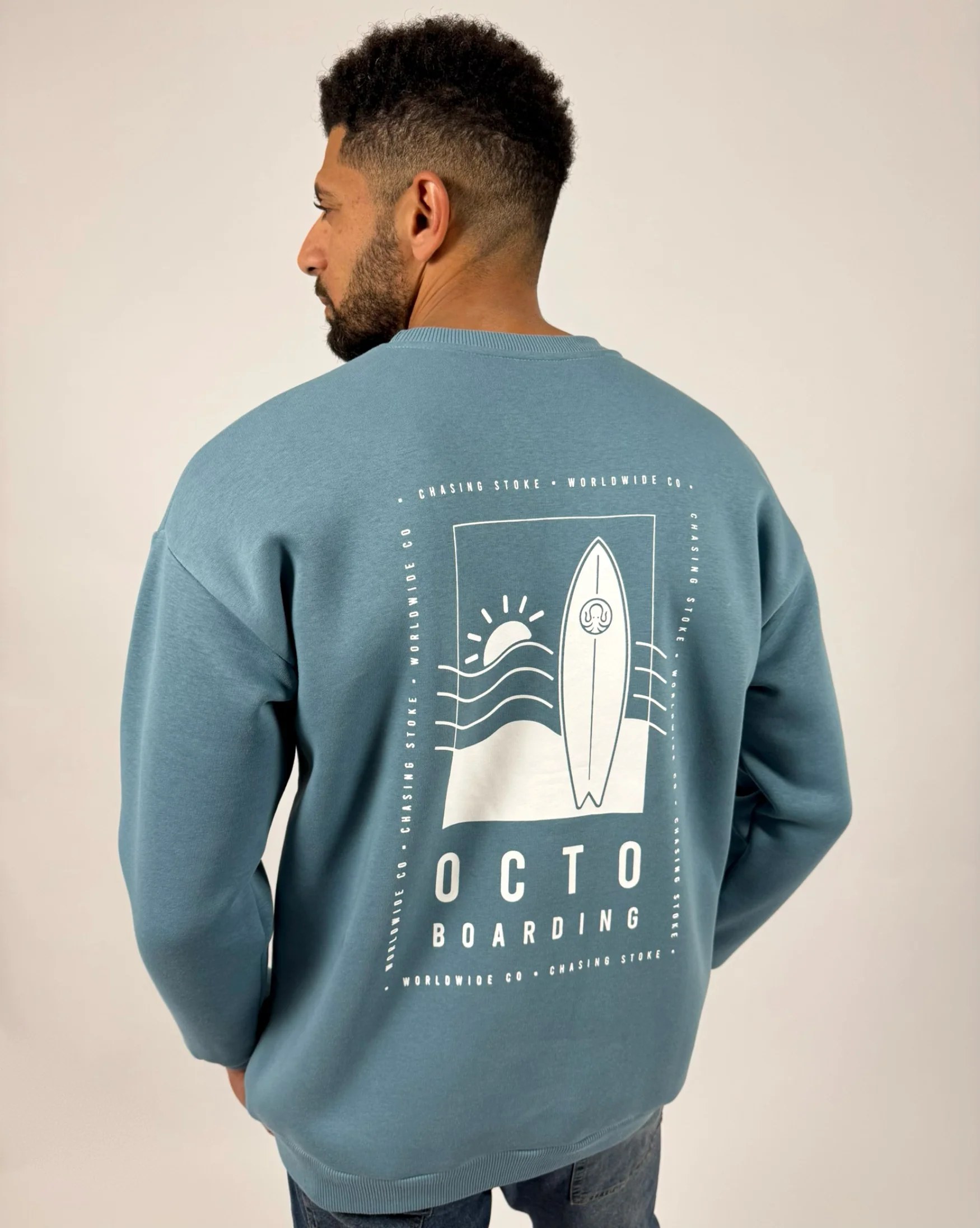 Blue - Chasing Stoke Sweatshirt