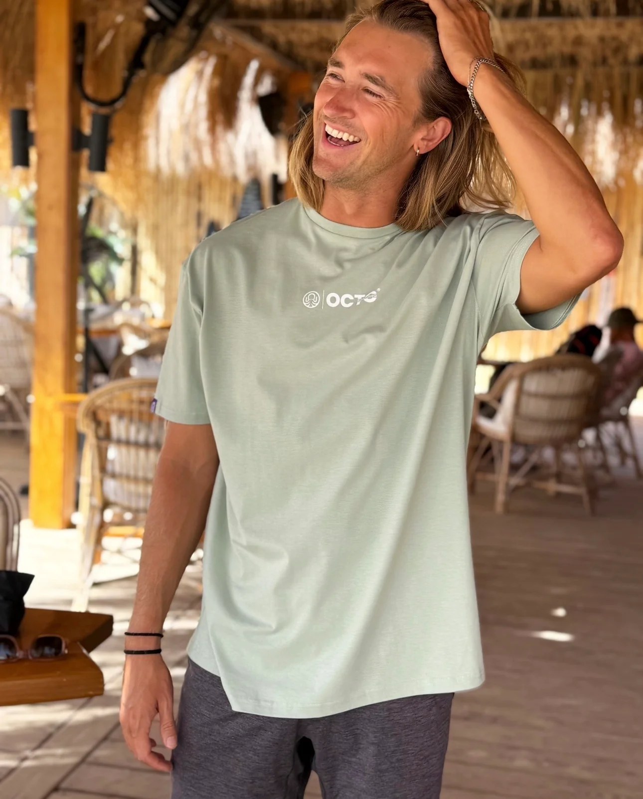 Ride Hard & Stay Salty Oversized T-Shirt - Mint