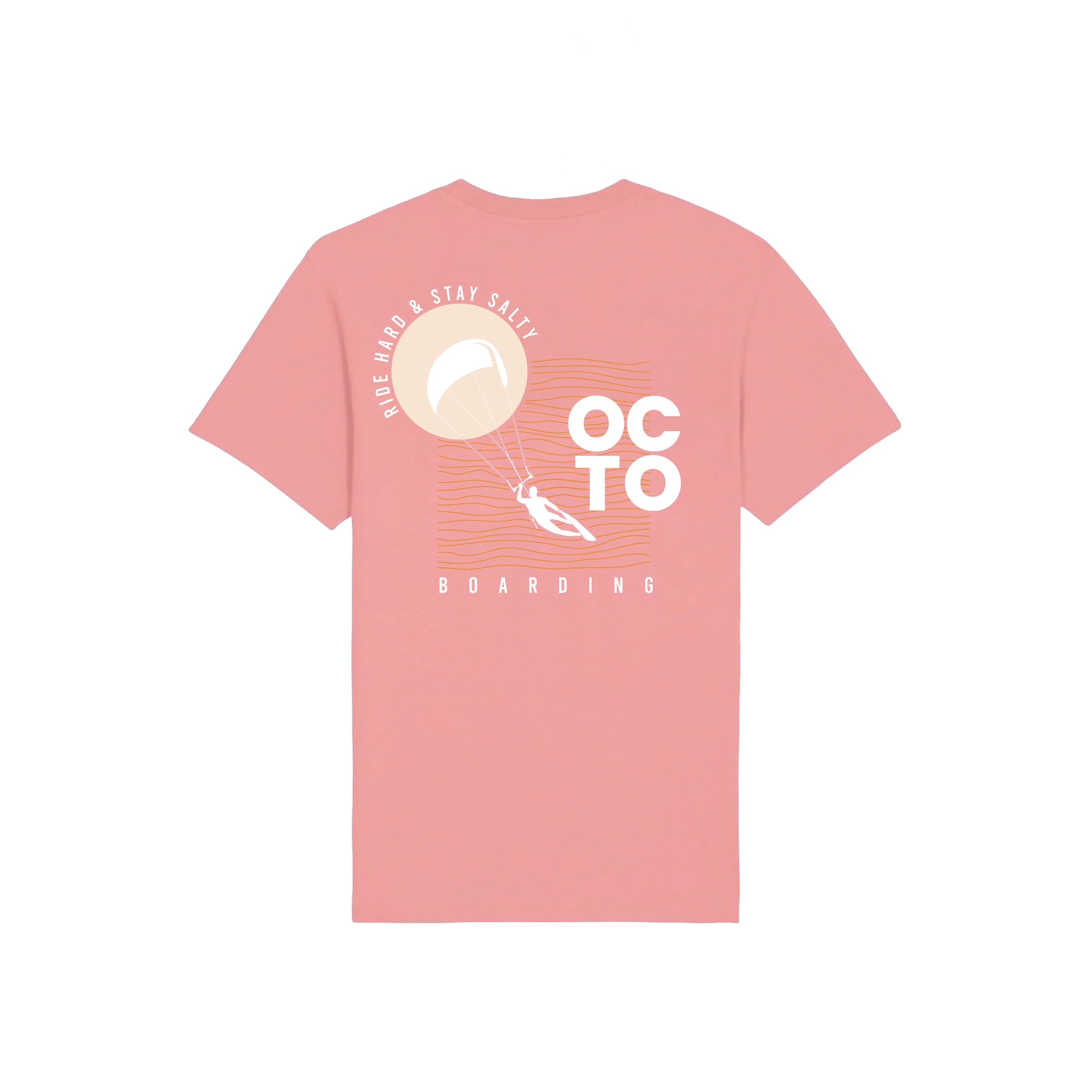 Ride Hard & Stay Salty Oversized T-Shirt - Cashmere