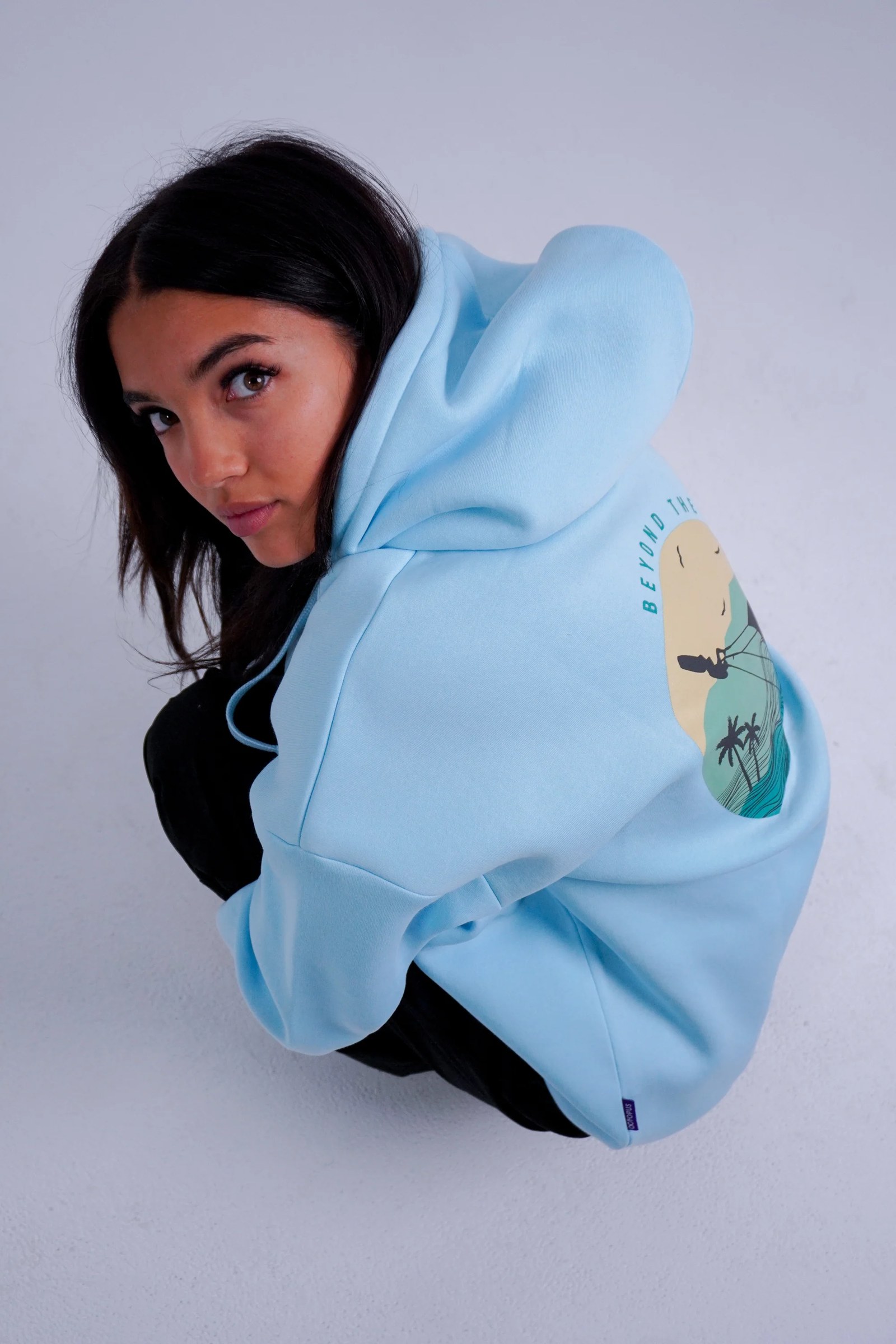 Icy Blue - Beyond The Horizon Hoodie