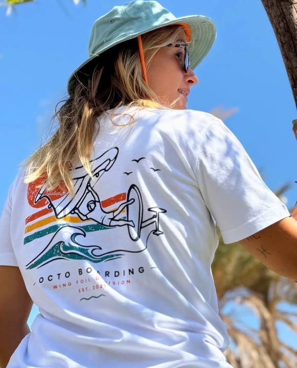 Wing Foil Division Regular Fit T-Shirt - White