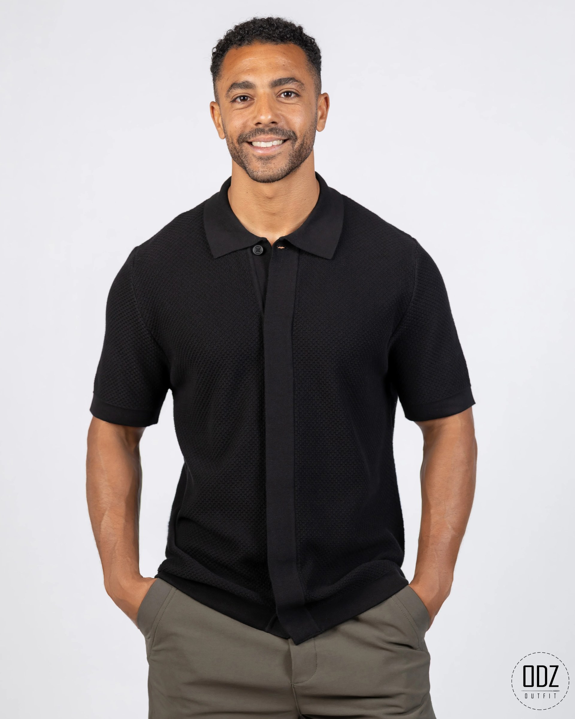 Spine Knitting Shirt