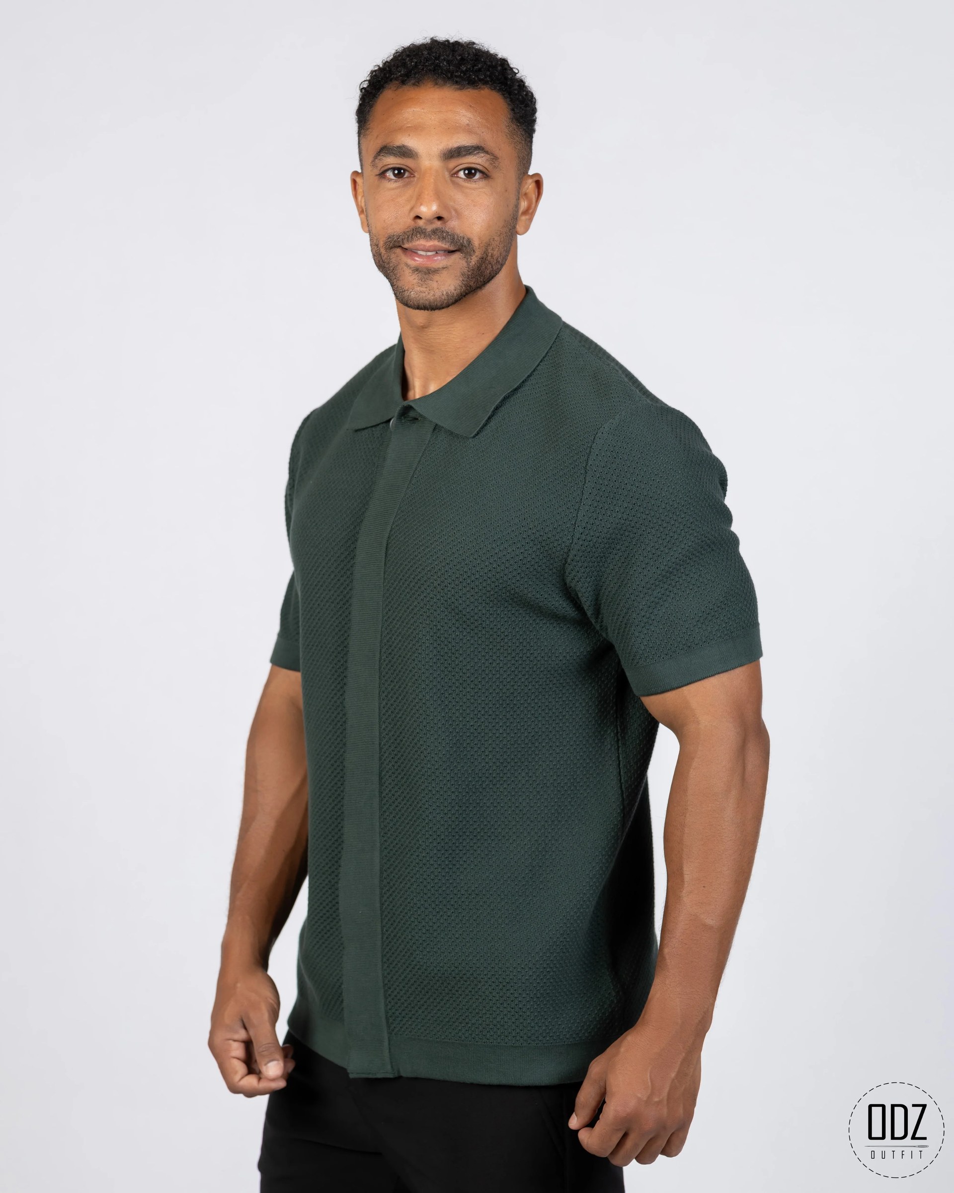 Spine Knitting Shirt