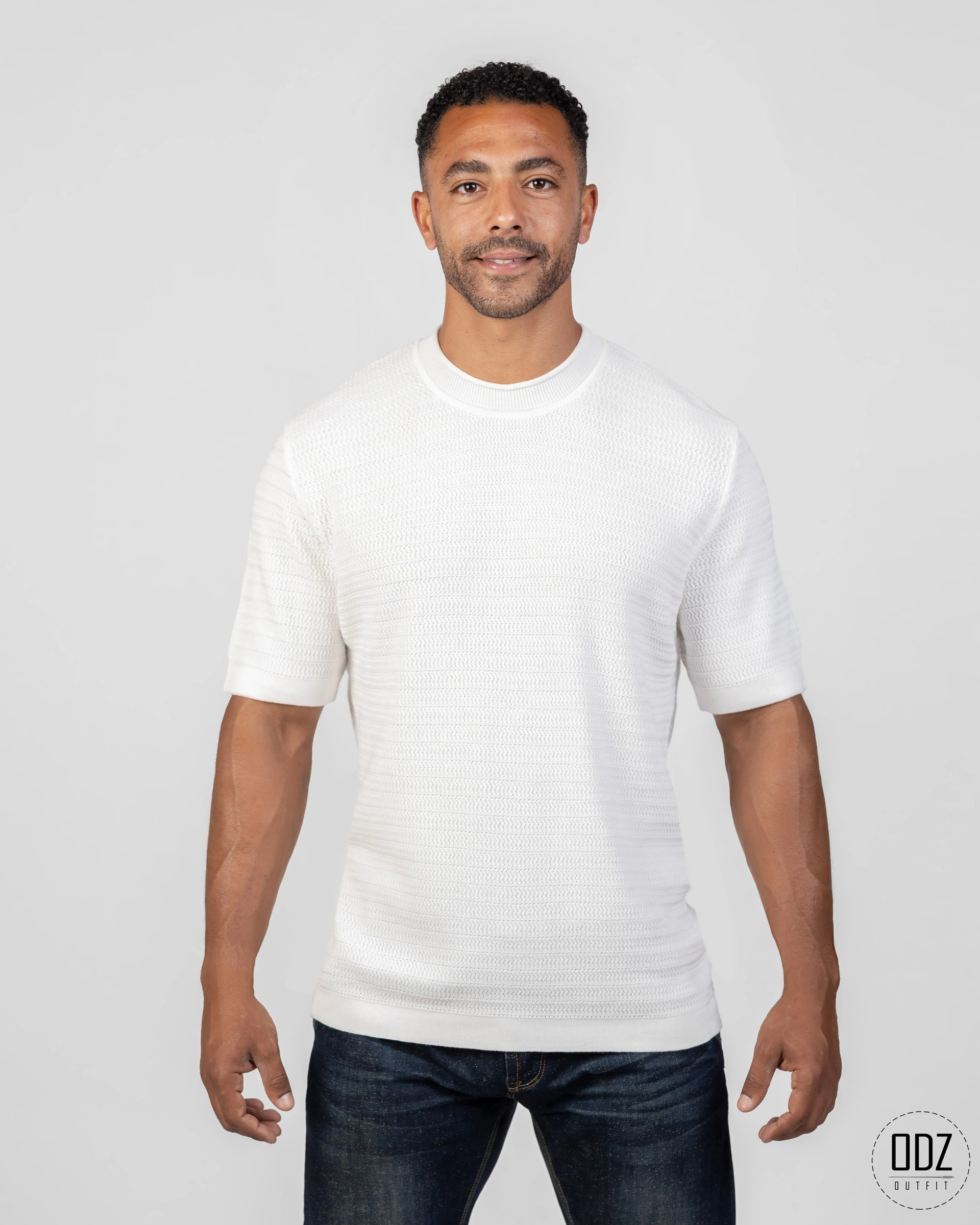 Ripple Knitted T-shirt