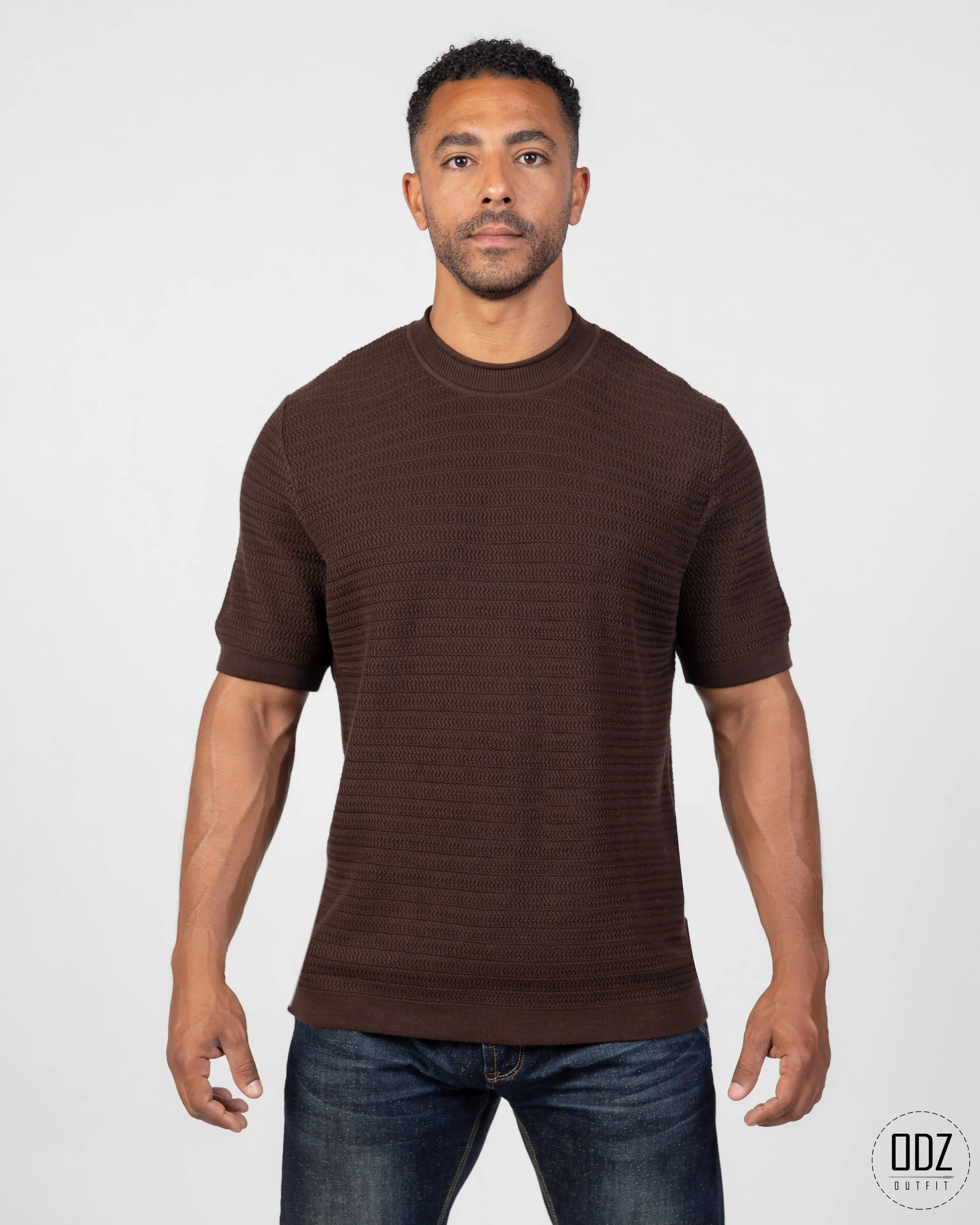 Ripple Knitted T-shirt