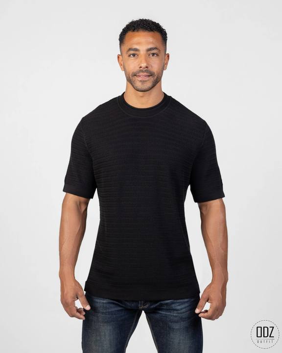 Ripple Knitted T-shirt