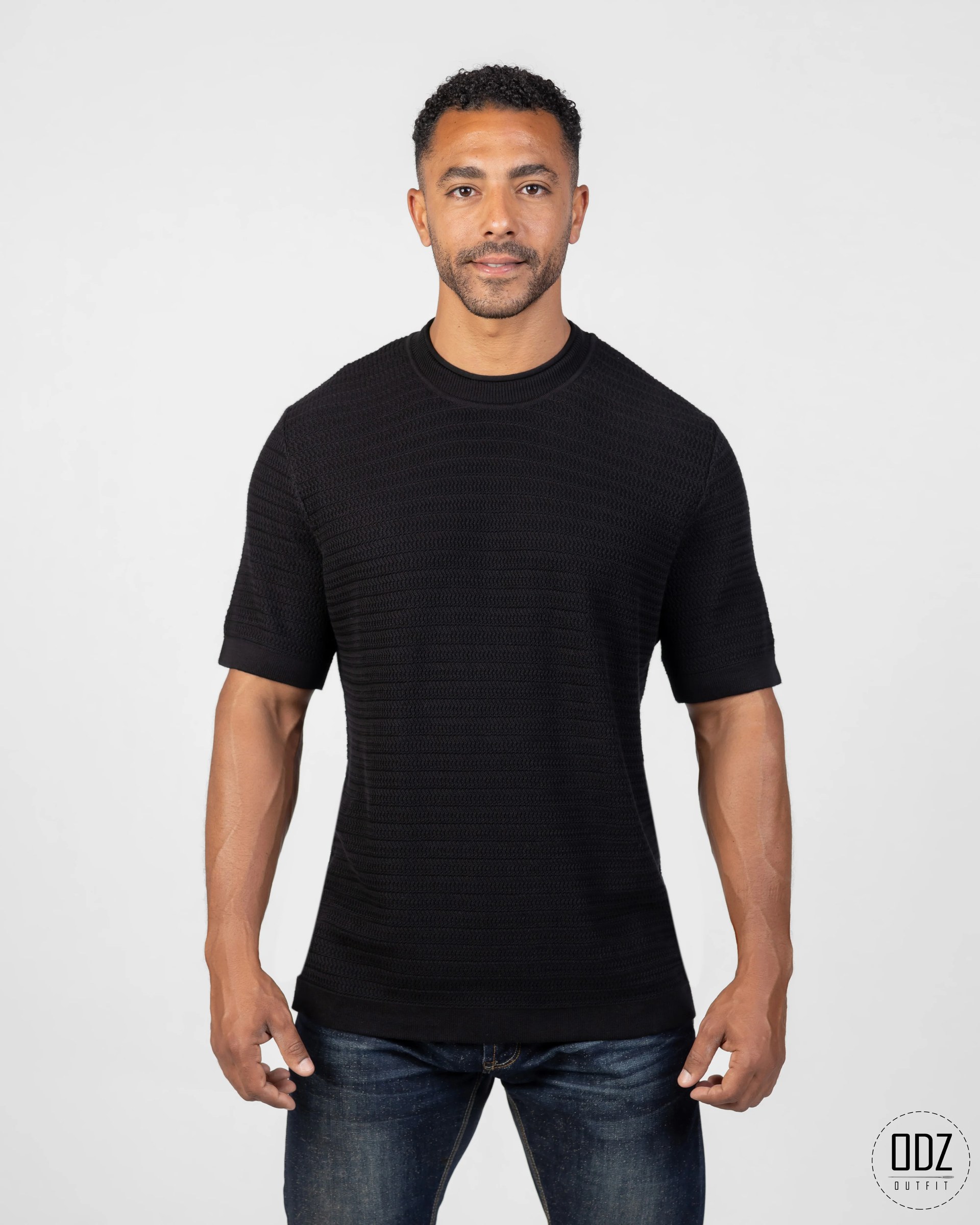 Ripple Knitted T-shirt