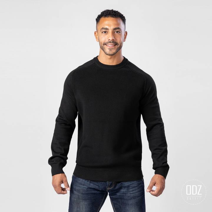 Ribbed Shoulder Pullover