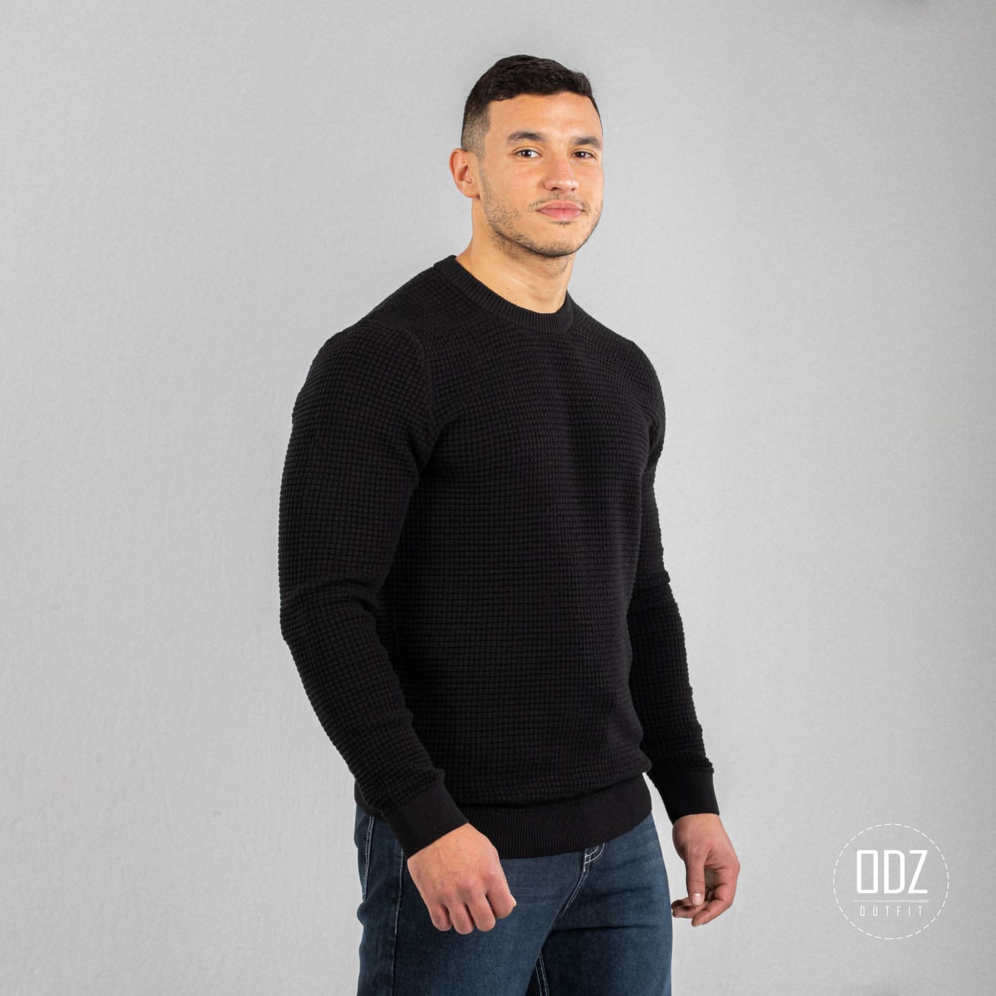 Waffle Pullover