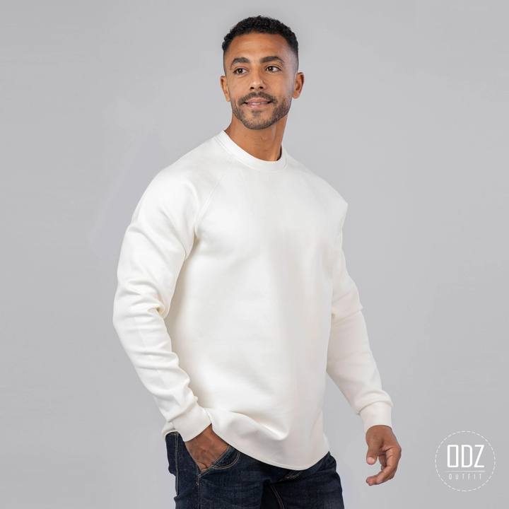 Curved Raglan Sweatshirt