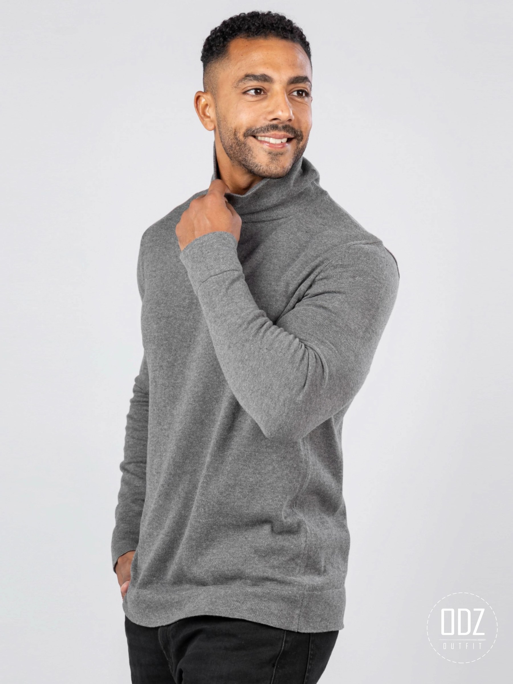 Drape Neck Knit