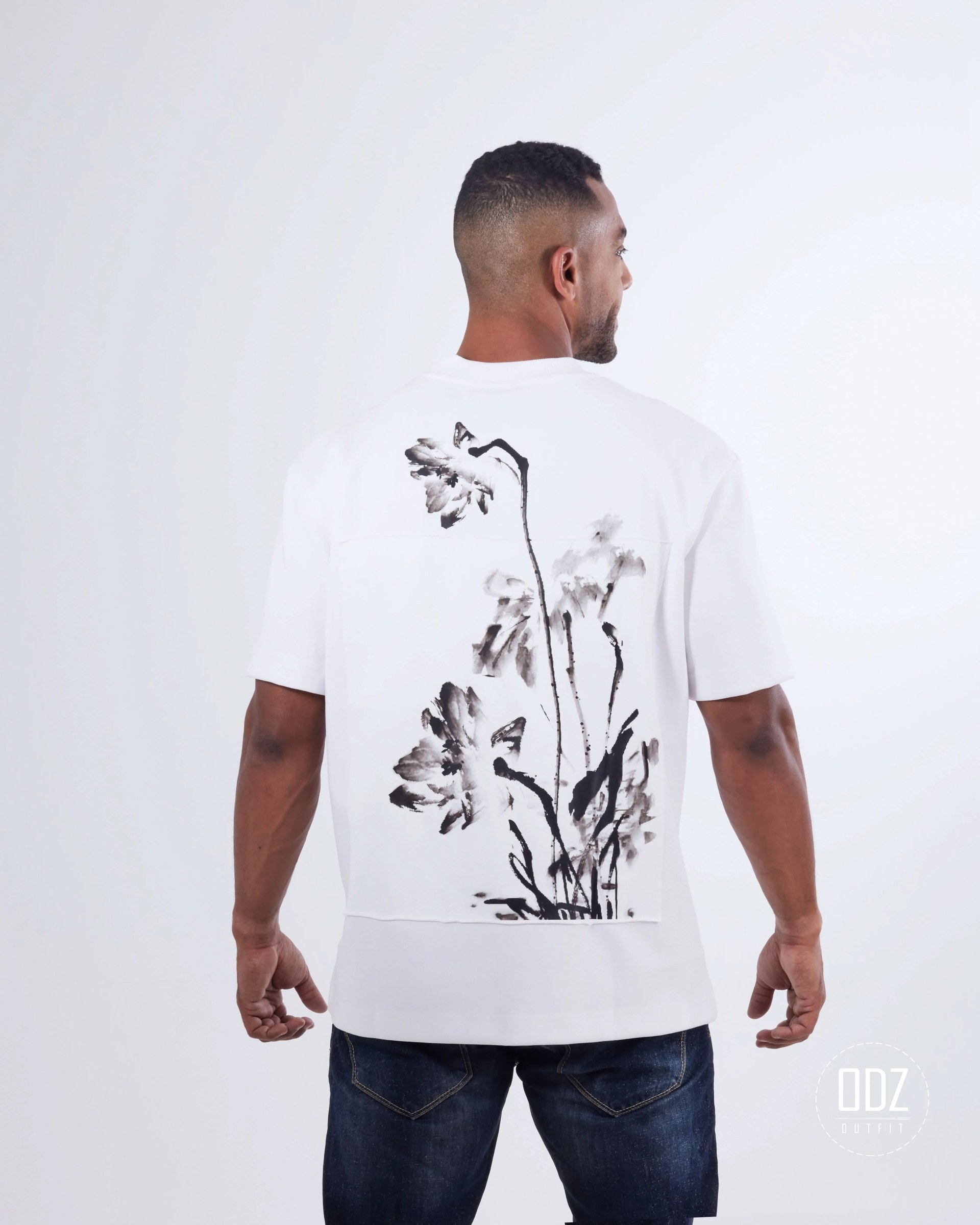 Paint Print T-shirt